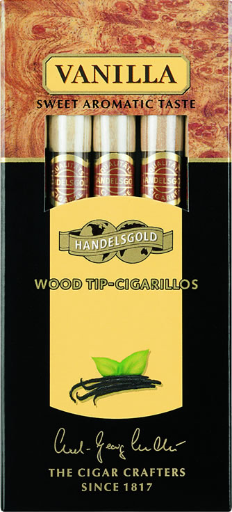 سیگار برگ 5 عددی هندلز گلد Handelgolds  با طعم وانیل