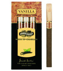 سیگار برگ 5 عددی هندلز گلد Handelgolds  با طعم وانیل