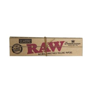 کاغذ سیگار بلند به همراه فیله راو Raw Classic King Size Slim + Tips
