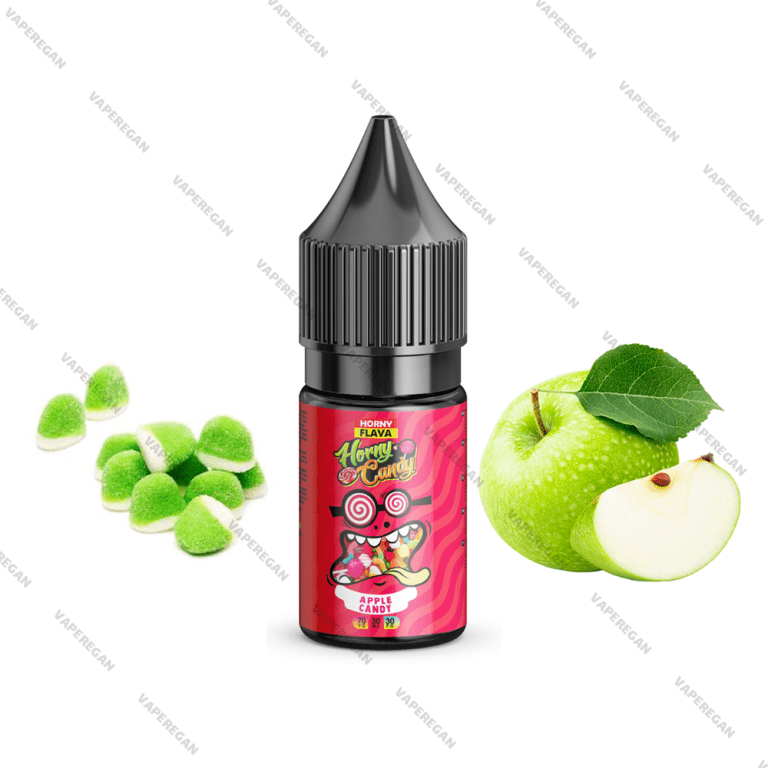 سالت نیکوتین هورنی آبنبات سیب سبز Horny Flava Apple Candy Salt Nic (30ml)
