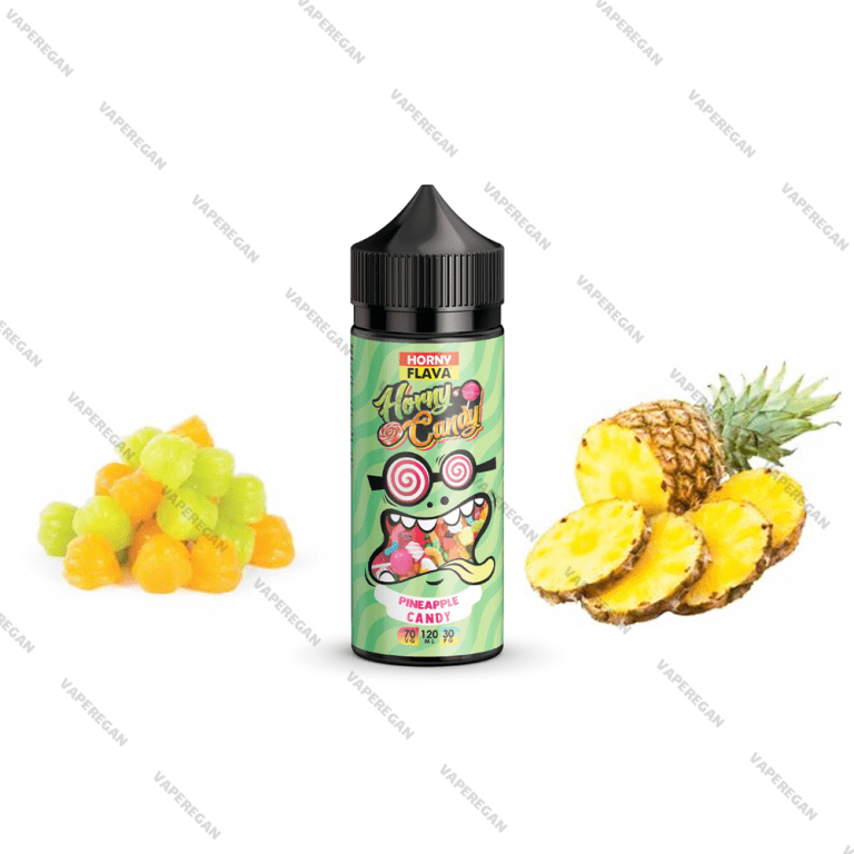 جویس هورنی آبنبات آناناسی Horny Flava Pineapple Candy (120ml)