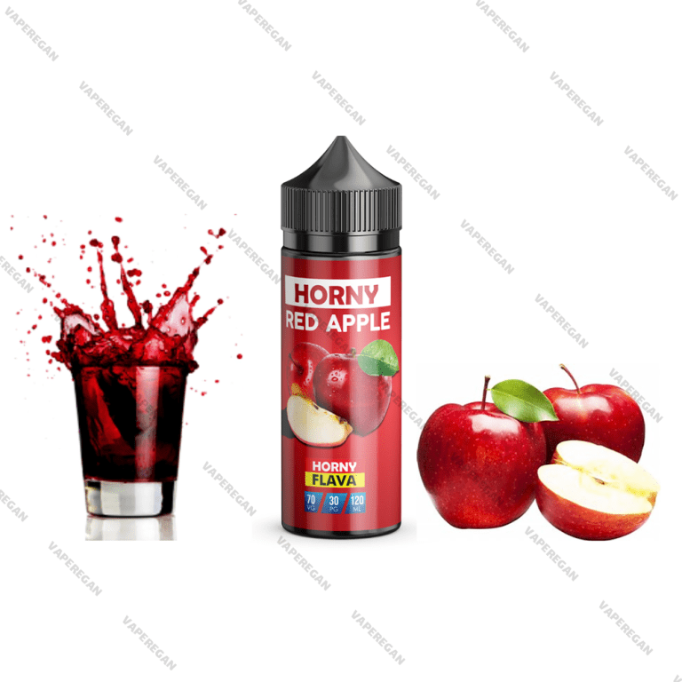 جویس هورنی سیب قرمز Horny Flava Red Apple (120ml)