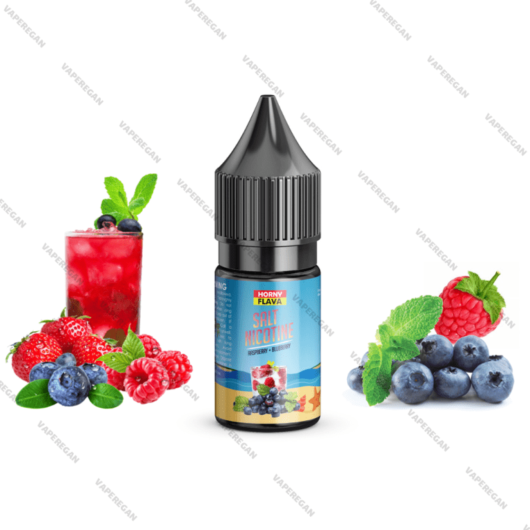 سالت نیکوتین هورنی بلوبری تمشک Horny Flava Raspberry Blueberry Salt Nic (30ml)