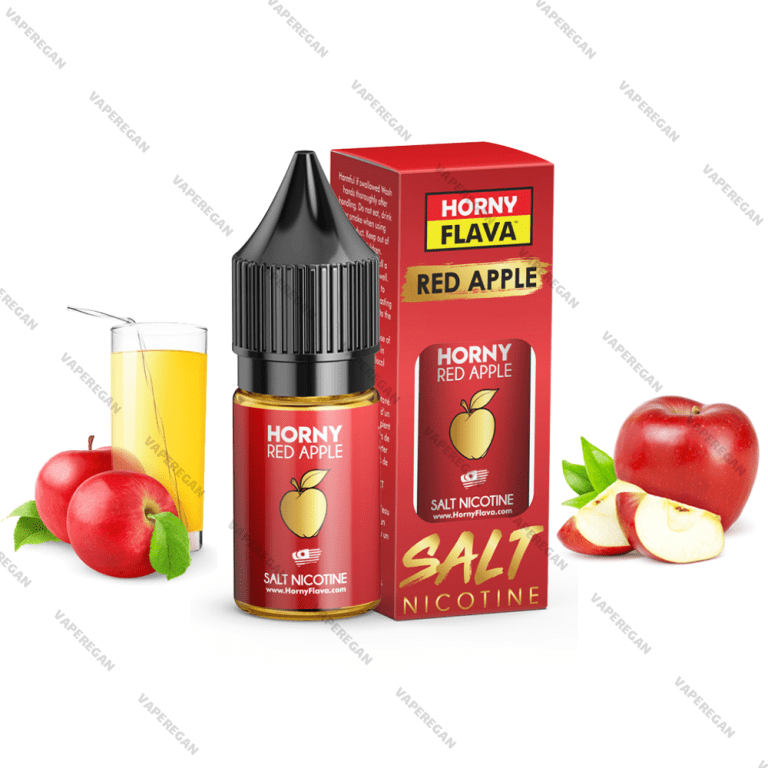 سالت نیکوتین هورنی سیب قرمز Horny Flava Red Apple Salt Nic (30ml)