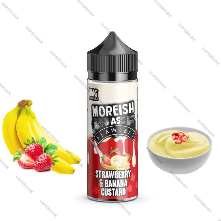 جویس موریش کاستارد توت فرنگی موز Moreish Strawberry Banana Custard (120ml)