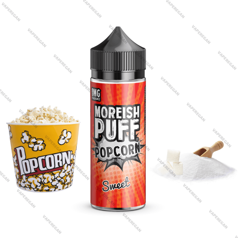 جویس موریش پاف پاپ کورن شیرین Moreish Puff Sweet Popcorn (120ml)