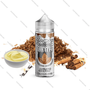 جویس رمزی تنباکو وانیل Ramsey Tobacco Silver (120ml)