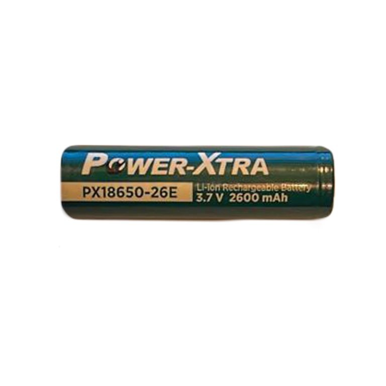 باتری پاور اکسترا ۲۶۰۰ میلی آمپر Power Extra 18650