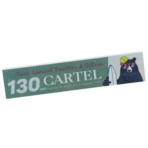 کاغذ سیگار دست پیچ کارتل ۱۳۰ میلی متر نازک Cartel 130 mm ultra Tin